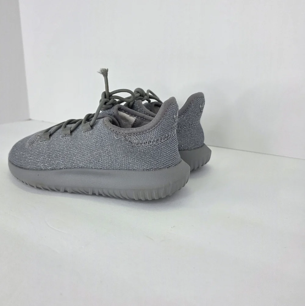 Adidas Kids Girl Tubular Shadow Grey Three Eva Midsole Althletic Sneakers Size 1